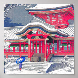 Japanska vinter poster