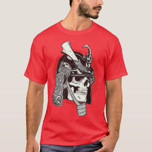 Japanska Warrior Samurai Bushido Code Japanska Swo T Shirt