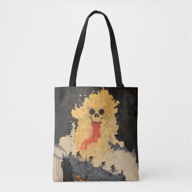 Japanska Yokai Cykling Tygkasse (Framsida)