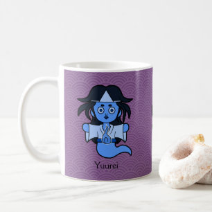 Japanska Yurei Ghost: Tecknad Yokai Kaffemugg