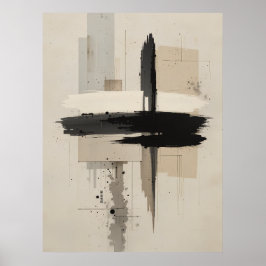 Japanska Zen-minimalister Poster Lugn Modern Wall