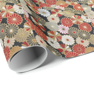 Japanskt blommamönster vol.1 presentpapper