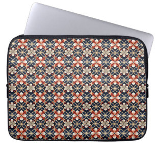 Japanskt Blommönster Laptop Fodral