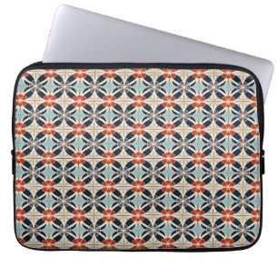 Japanskt Blommönster Laptop Fodral