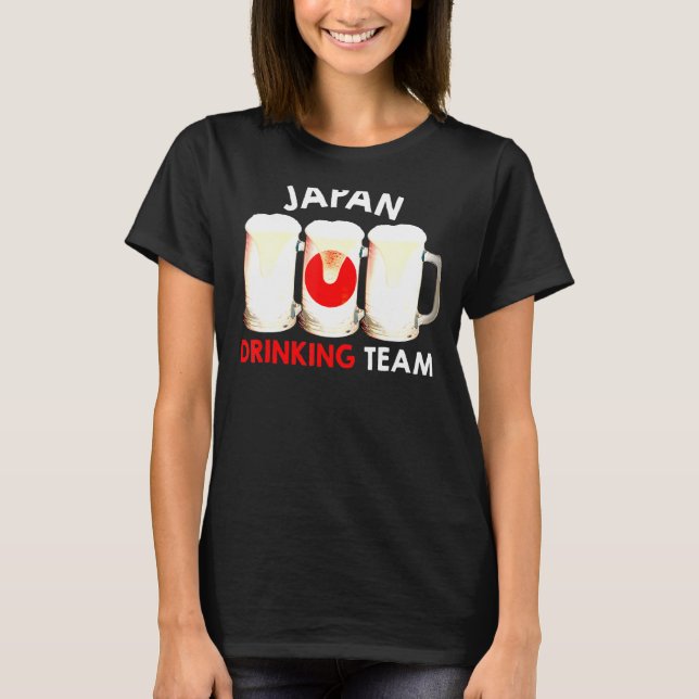 Japanskt drickteam t shirt (Framsida)