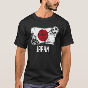 Japanskt Flagga Jersey Japanskt fotbollslag Japans T Shirt
