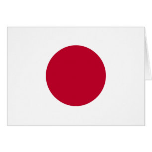 Japanskt Flagga kort