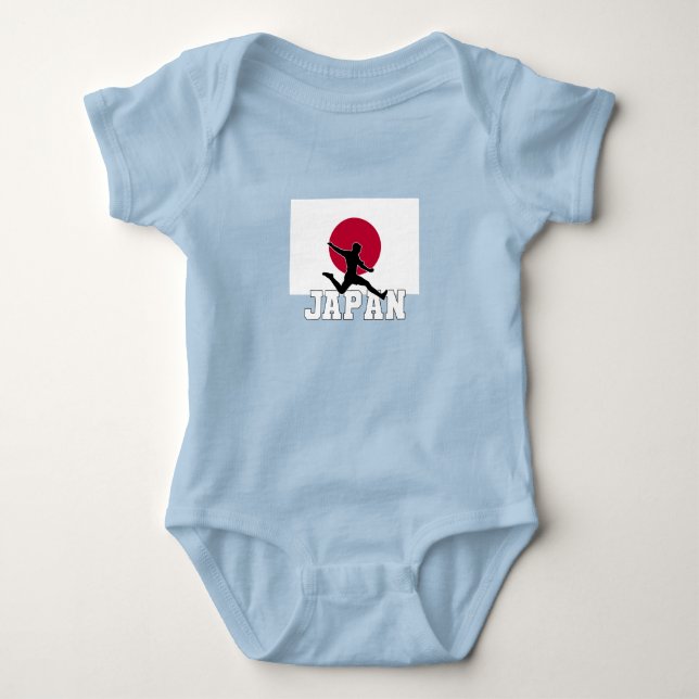 Japanskt fotbollslag t shirt (Framsida)