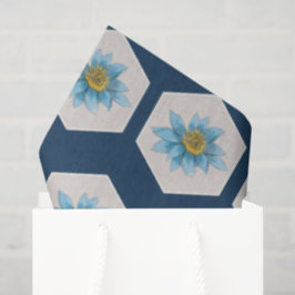 Japanskt geometriskt lilja-blommönster 