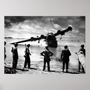 Japanskt havsflygplan poster