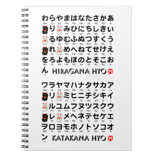 Katakana Anteckningsbocker Zazzle Se