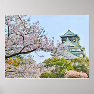 Japanskt hus poster