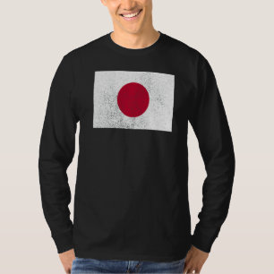 Japanskt japanskt Flagga-Pride japanskt Flagga T Shirt