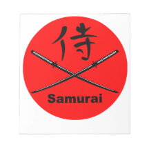 Japanskt Katana och Samuraj Kanji