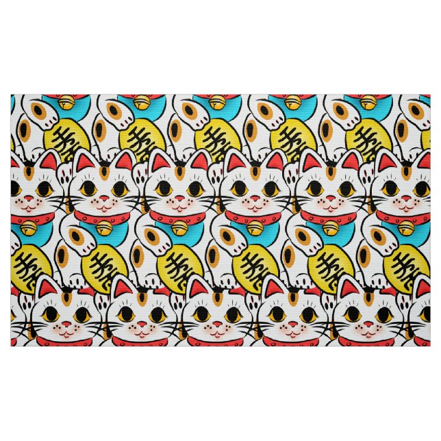 Japanskt Kimonomönstertyg Tyg (Fat Quarter)