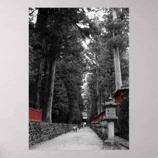 Japanskt kloster poster