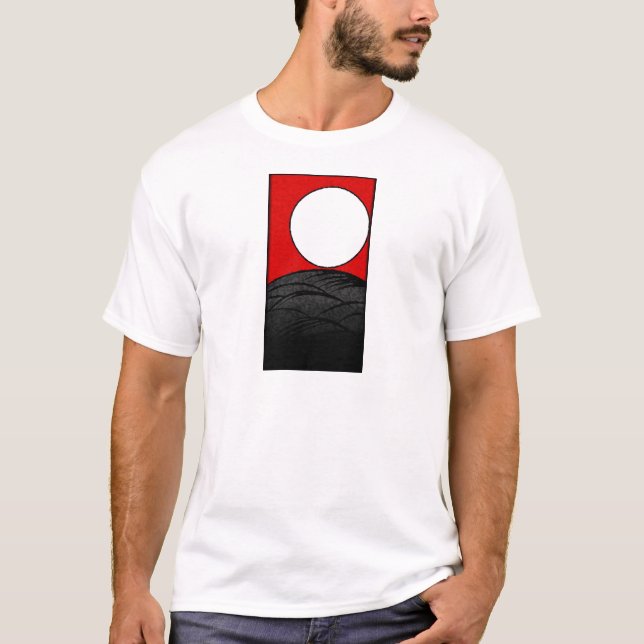 japanskt kort för hanafuda (JAPAN KYOTO) T Shirt (Framsida)