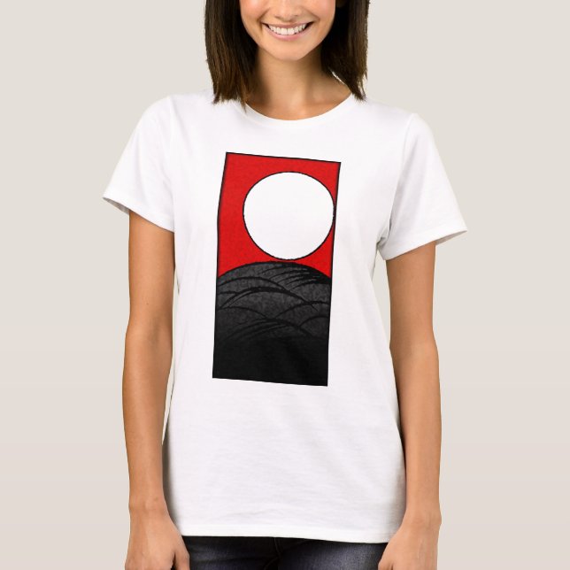 japanskt kort för hanafuda (JAPAN KYOTO) Tee Shirt (Framsida)