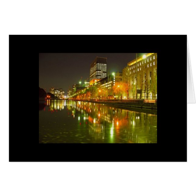 Japanskt kort (Tokyo) (Framsidan Horizontal)