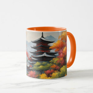 Japanskt liggande mugg