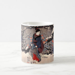 Japanskt måla C. 1800's Kaffemugg