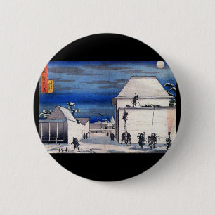 Japanskt måla C. 1800's Knapp