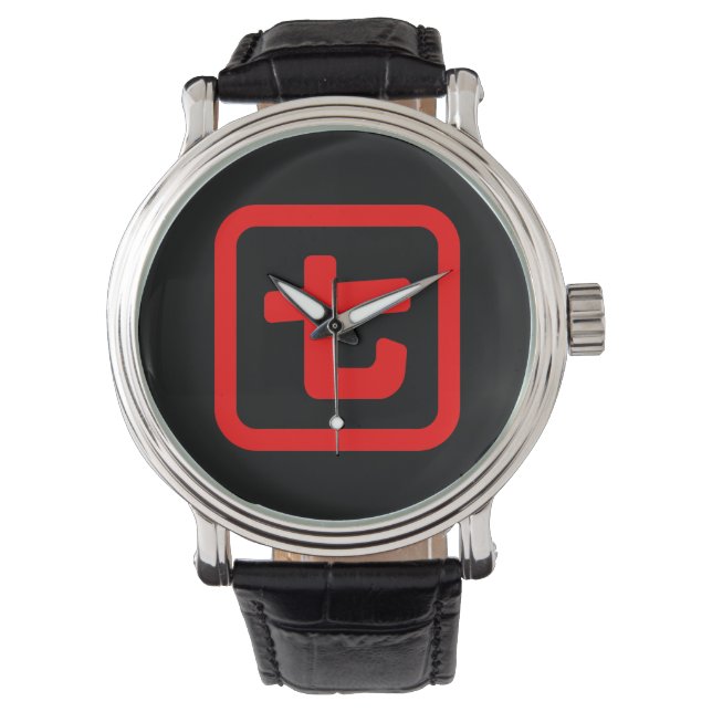 Japanskt nummer sju 七 【 Nana 】 Kanji Armbandsur (Framsida)