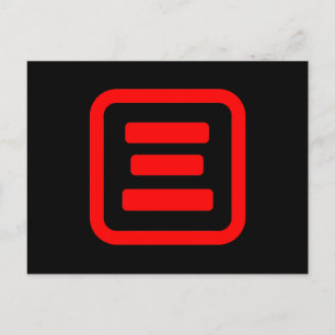 Japanskt nummer tre 三 【 San 】 Kanji Vykort