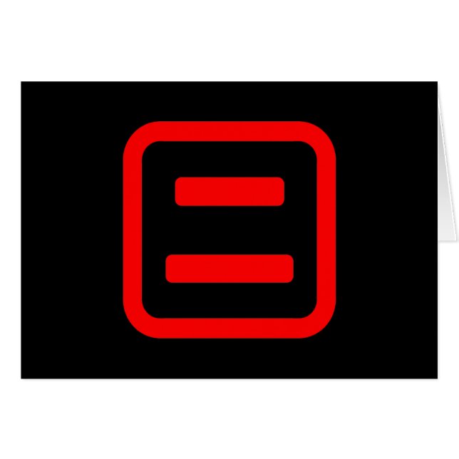 Japanskt nummer två 二 【 Ni 】 Kanji Card Hälsningskort (Framsidan Horizontal)