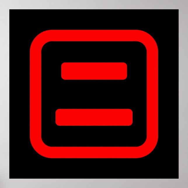 Japanskt nummer två 二 【 Ni 】 Kanji Poster (Framsidan)