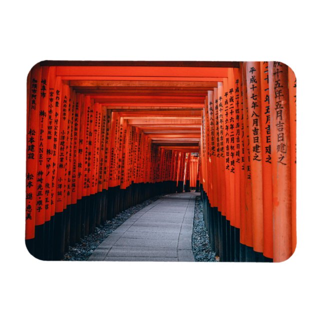 Japanskt resefotografi magnet (Horisontell)