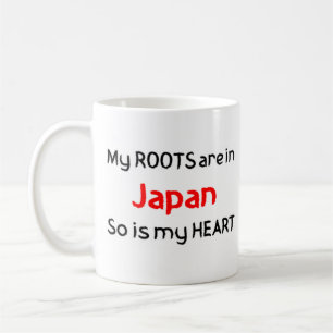 japanskt rotkaffe mugg