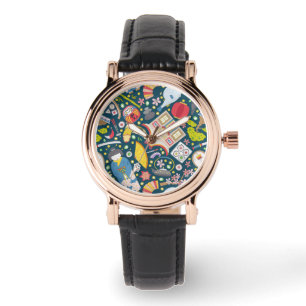Japanskt Seamless mönster Armbandsur