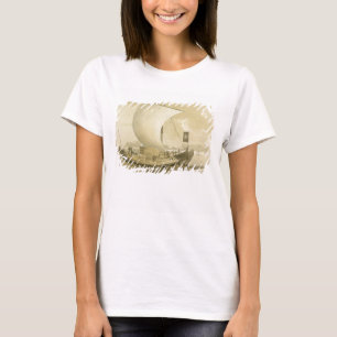 Japanskt skräp, pub. vid Sarony & Co. c.1856 Tee Shirt