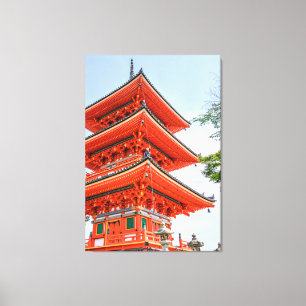 Japanskt Temple Canvastryck