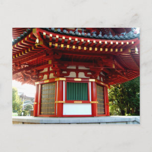 Japanskt Temple Pagoda Postcard Vykort