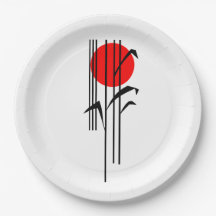 Japanskt themed middagparty med resningsolen