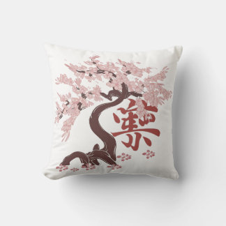 japanskt träd kudde