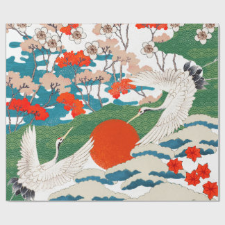 JAPANSKT TRANSPARANT TRYCK PRESENTPAPPER
