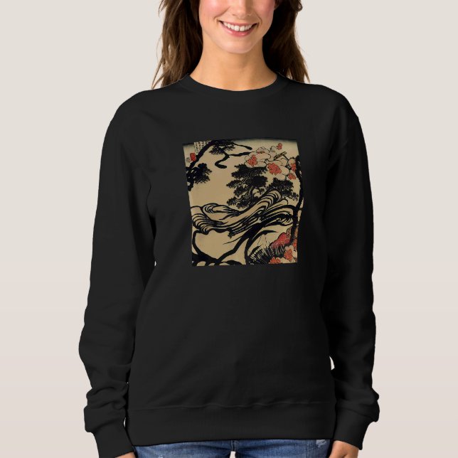 Japanskt tryck  2 t shirt (Framsida)
