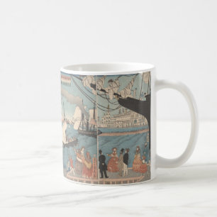 Japanskt tryck, Kalifornien - mugg