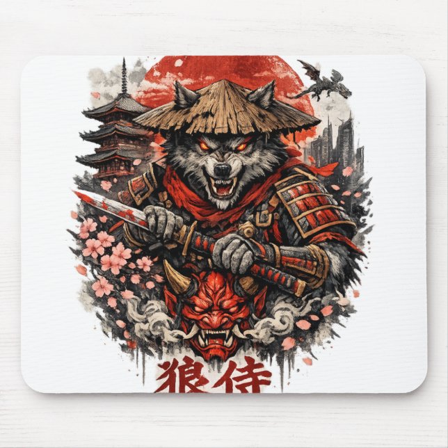 Japanskt tryck musmatta (Framsidan)