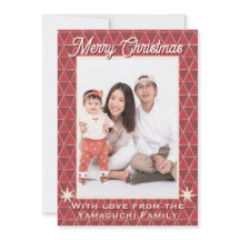 Japanskt Uroko-mönster Julfotografi 