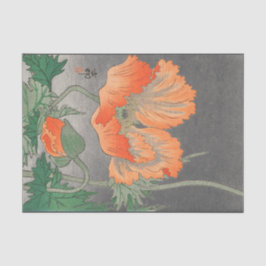 JAPANSKT VALLMOsilkespapperpapper