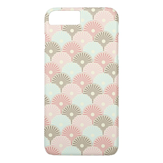 Japanskt vintage-mönster Case-Mate iPhone skal (Baksida)
