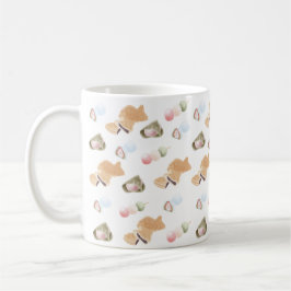 Japanskt Wagashi-mönster Kaffemugg