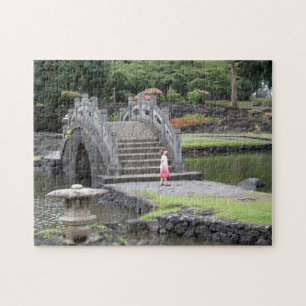 Japanträdgård i Hilo, Hawaii Pussel
