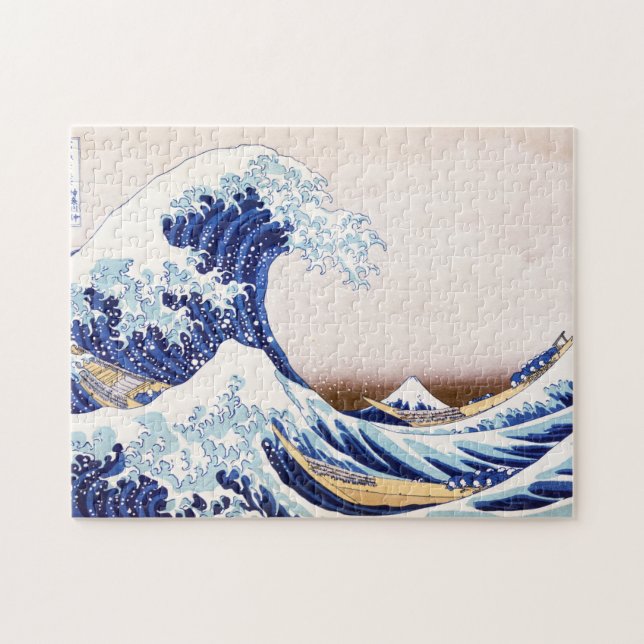 Japanvågarpussel Pussel (Horisontell)