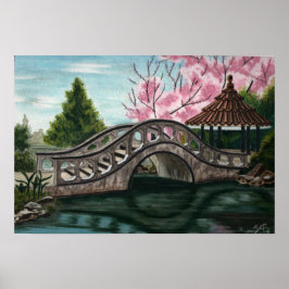 japenese-trädgård poster