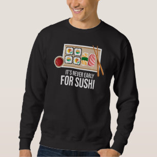 Japense Food Sushi Nigiri Lång Ärmad Tröja